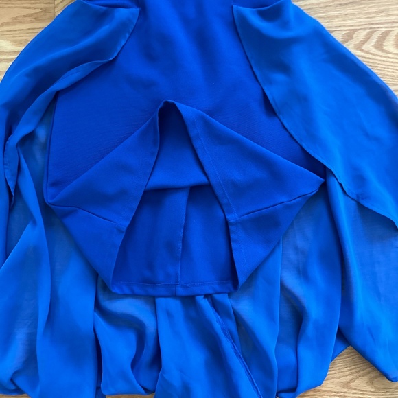 Material Girl NWOT  Hi-Lo Mixed Media Dress (S) - Picture 13 of 14